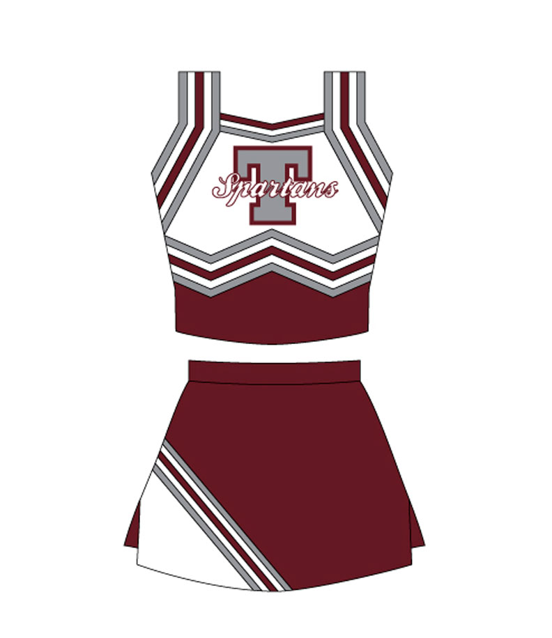 Custom Cheerleading Uniform Design #1 | All Pro Team Sports