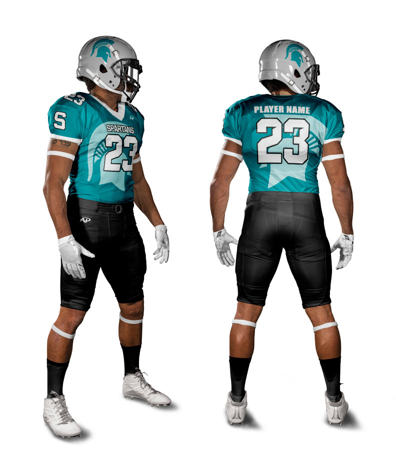Custom Football Uniform Design #5 | All Pro Team Sports