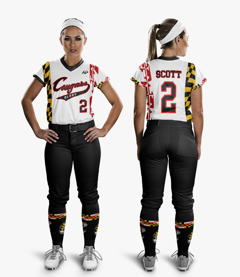 Softball Uniform Template